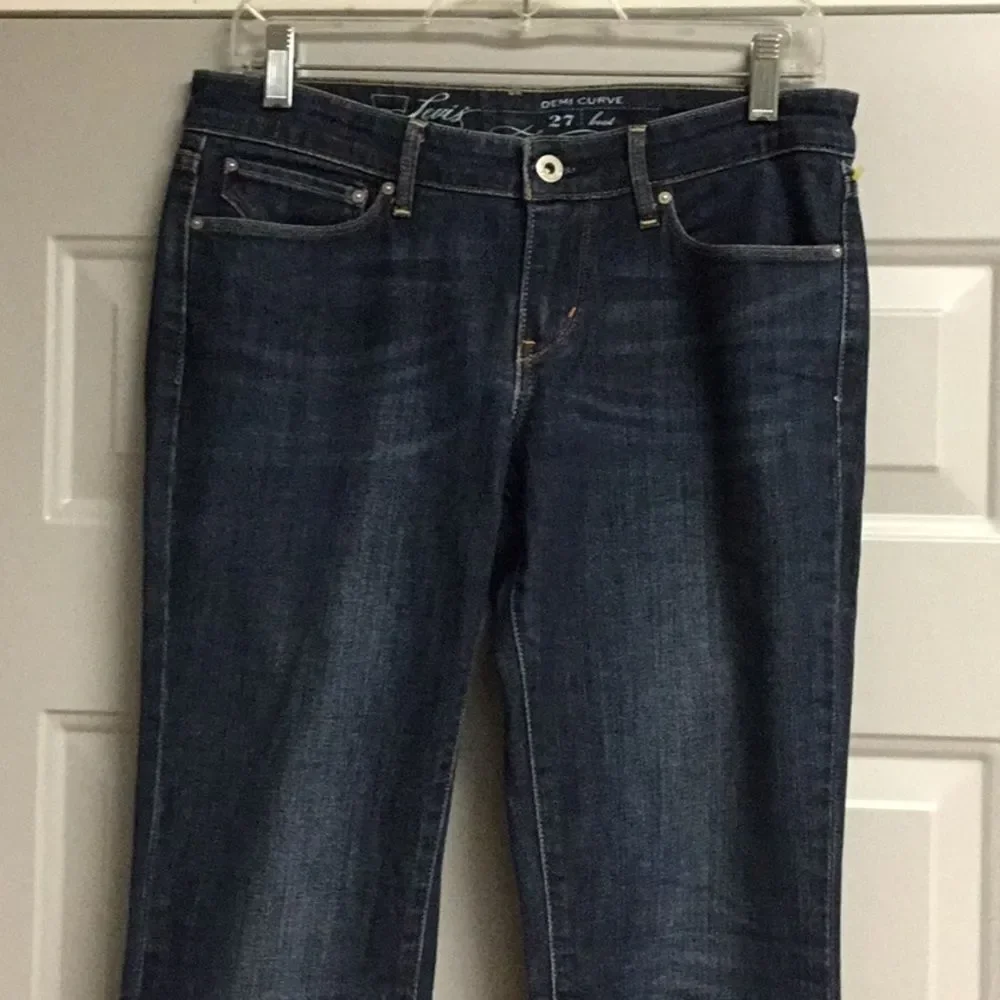 Levi’s Demi Curve Boot Cut Blue Denim Jeans Size‎ 32 x 31